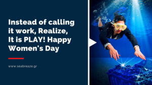 Read more about the article Instead of calling it work, Realize, It is PLAY! Happy Women’s Day