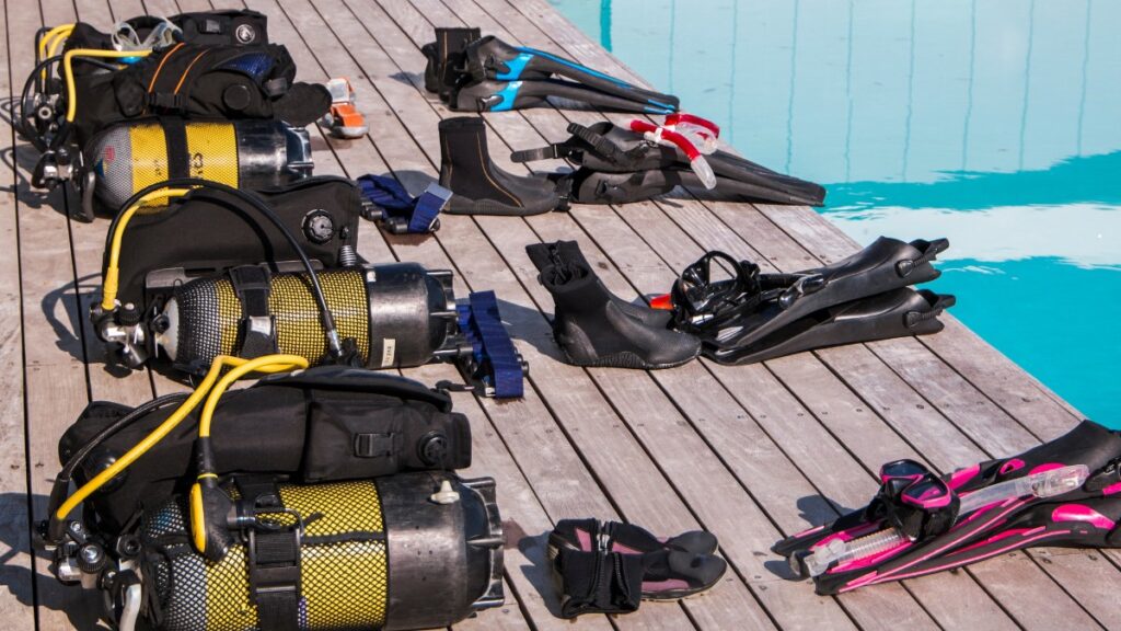 scuba gear